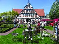 Deutschland, Niedersachsen, Hamburg, Altes Land, Elbmarsch, Kulturlandschaft, Landkreis Stade, Jork, Rathaus Jork