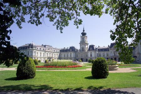 Ungarn, Westtransdanubien, Balaton, Plattensee, Keszthely, Kesthell, Schloss Festetics, Barockschloss, Museum