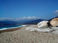 Frankreich, Korsika, Mittelmeerinsel, Strand, Landschaft, Meer