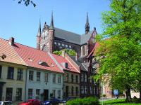 Deutschland, Mecklenburg Vorpommern, Ostseeküste, Hansestadt, Wismar, Wismarer Bucht, Georgenkirche, St.-Georgen-Kirche