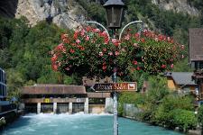 Schweiz, Berm, Thun, Interlaken, Wasser, Thunsee, Altstadt, Schloss Thun, Alpen, Urlaubsort, Schleuse