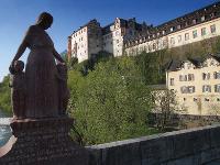 Deutschland, Hessen, Limburg-Weilburg, Residenzstadt, Weilburg, Schloss Weilburg