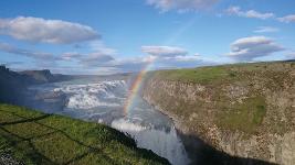 Island, Island Süd, Wasserfall, Gullfoss