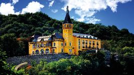 Tschechien, Nordböhmen, Ústí nad Labem-město, Aussig, Schlosshotel Vetruse, Hotel Restaurant Vetruse
