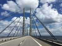 Schweden, Skane, Schonen, Malmö, Öresundbrücke, Öresund, Öresundregion, Schrägseilbrücke, Öresundverbindung, Meerenge, Brücke